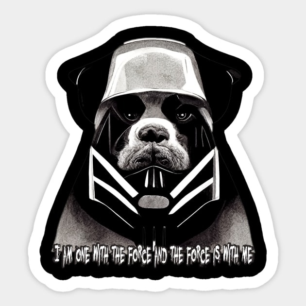 dog force Sticker by ElArrogante